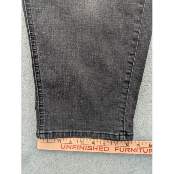 Sonoma Goods For Life Overalls Womens 2XL Maternity Black Gray Stretch Denim - Picture 9 of 16